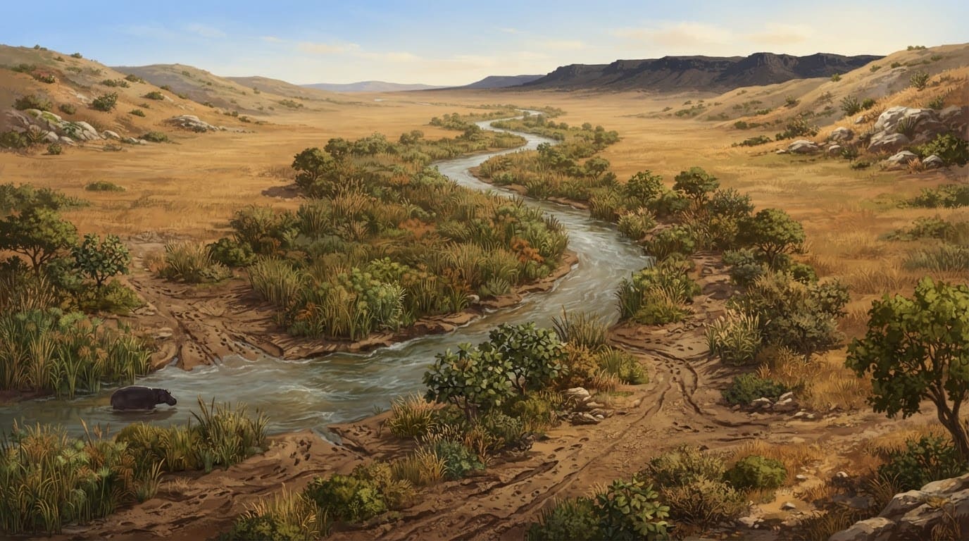Jordan valley floodplain