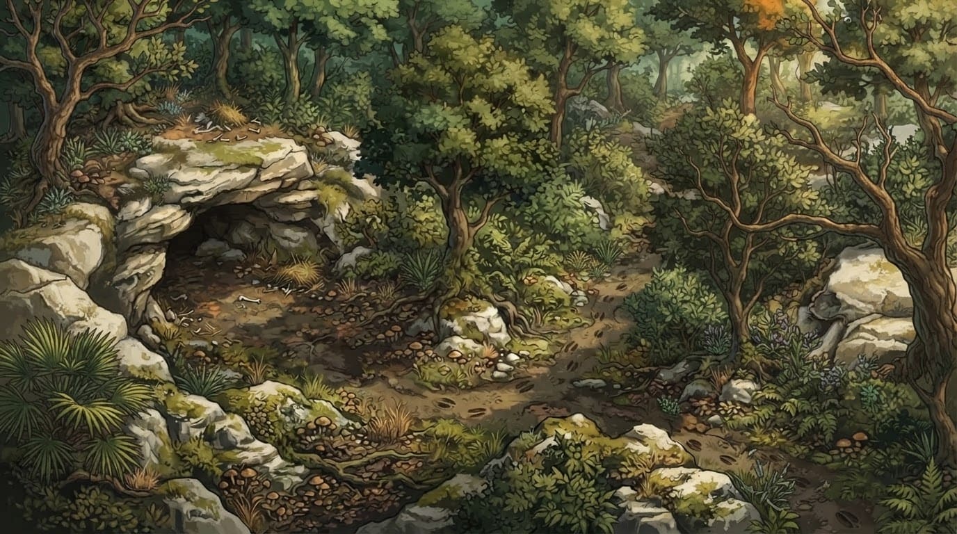 Mount Carmel oak forest
