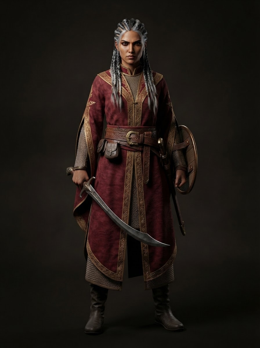 The exiled desert queen