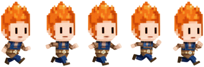 Orange Haired Runner