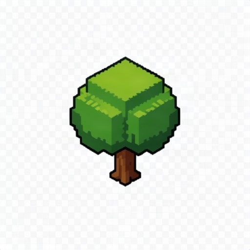 Small Green Bush Sprite