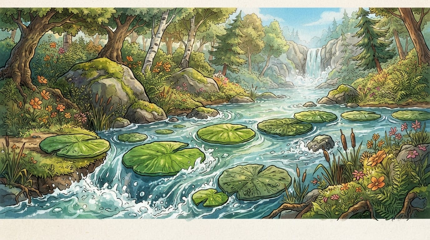 Dash through rushing rapids