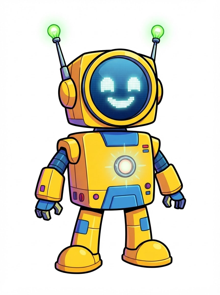 El robot explorador amarillo