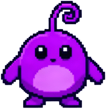 Cute Purple Monster
