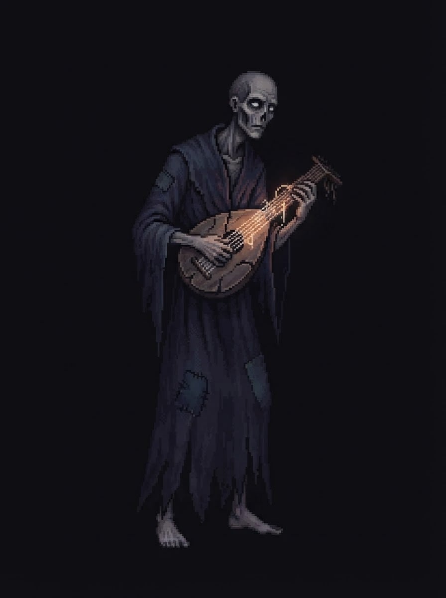 El músico ciego