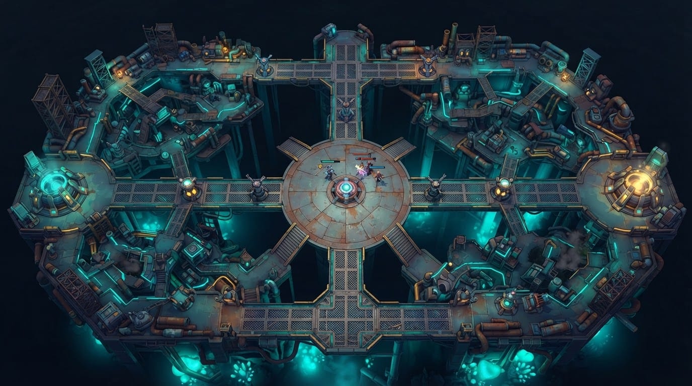 Deep Ocean Platform Grid