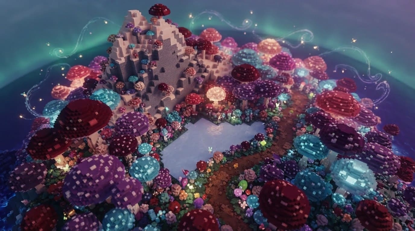 Giant Mushroom Forest
