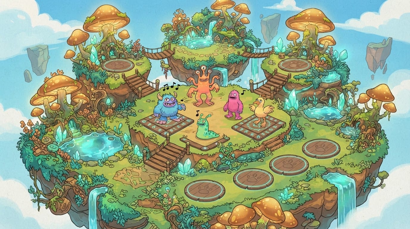 Grow your monster island
