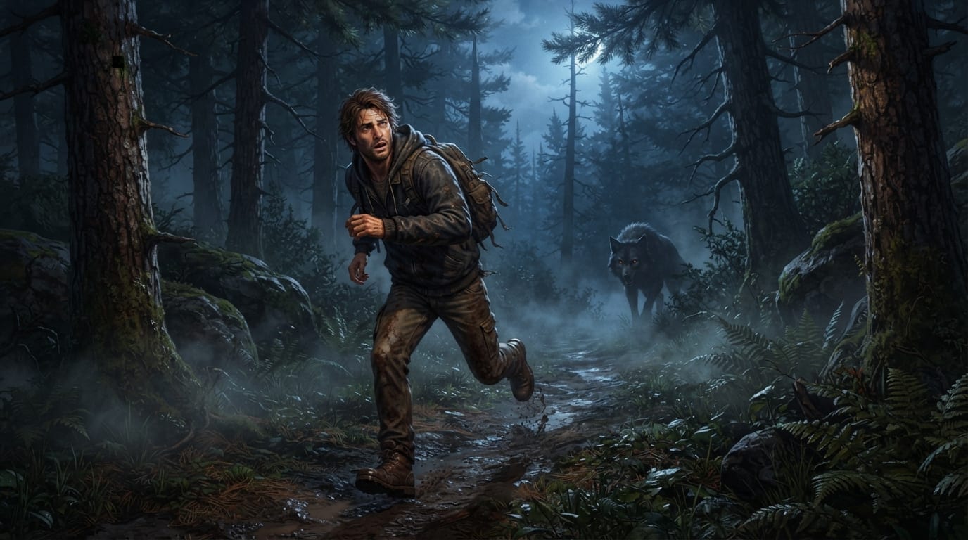 Track and evade a predator