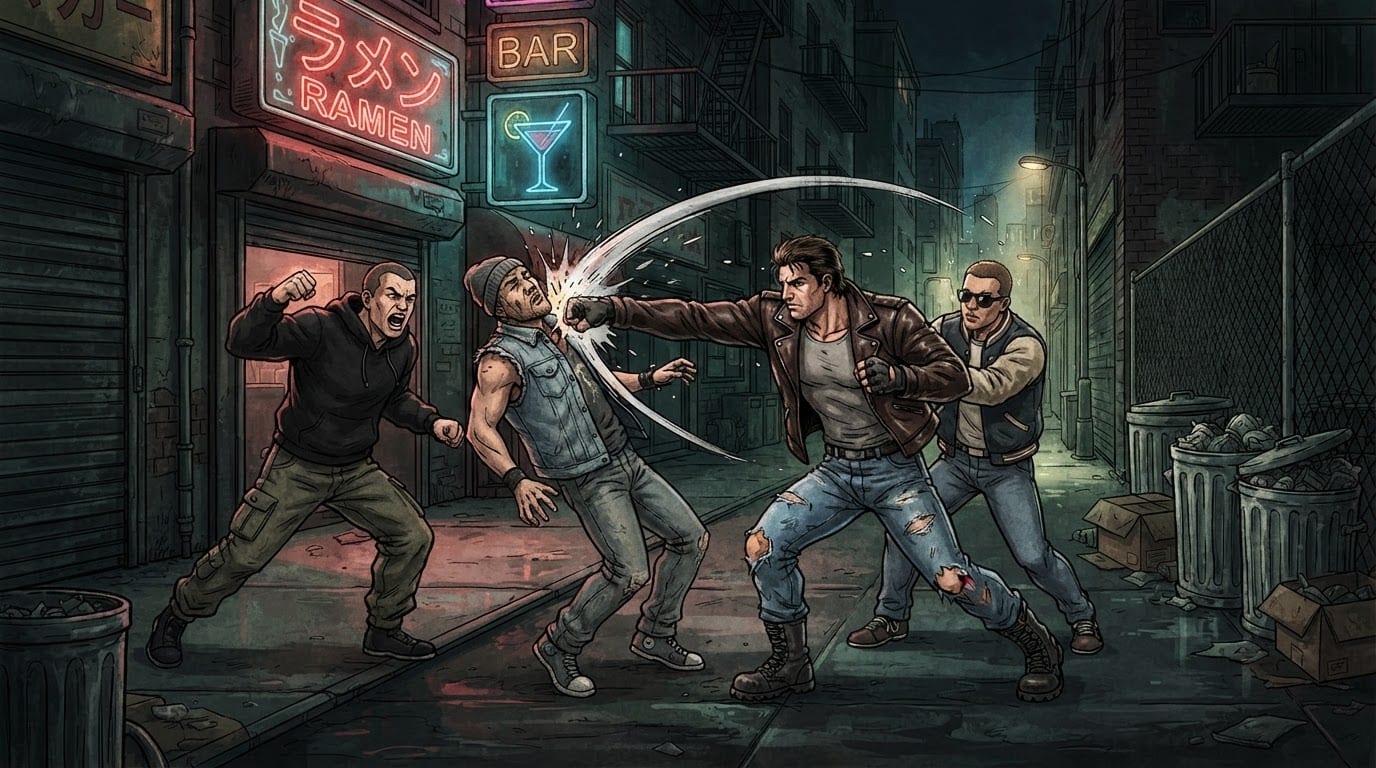 Smash through a gang ambush