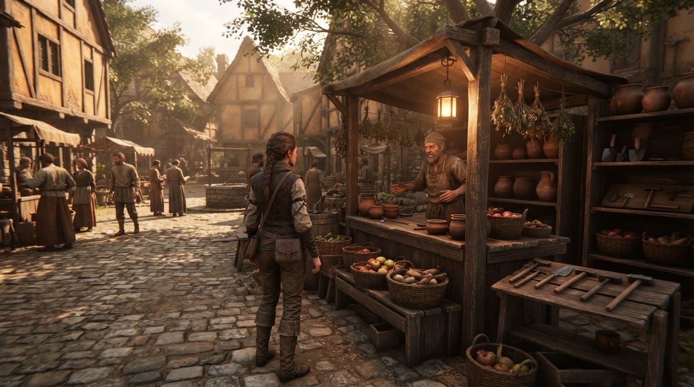 Trade at the Safe Side Town