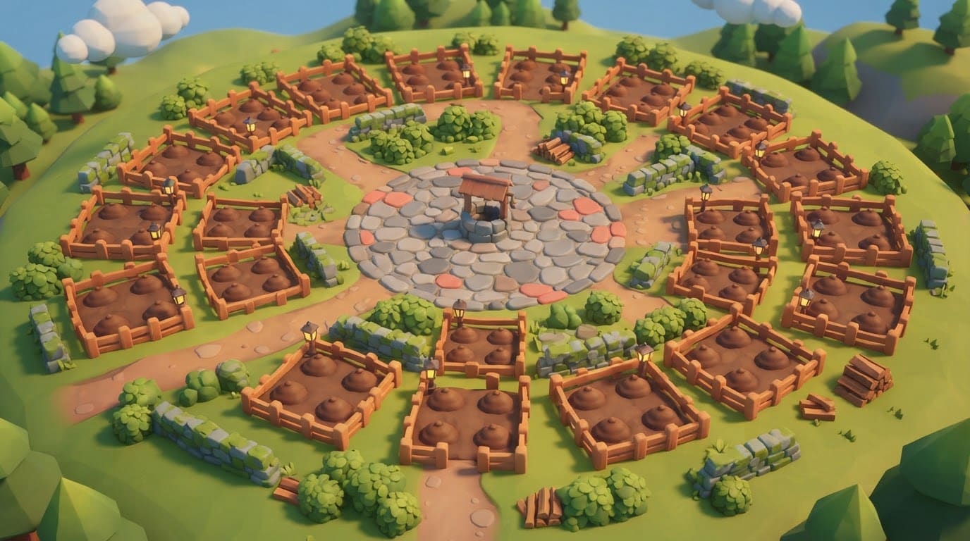 The village garden ring