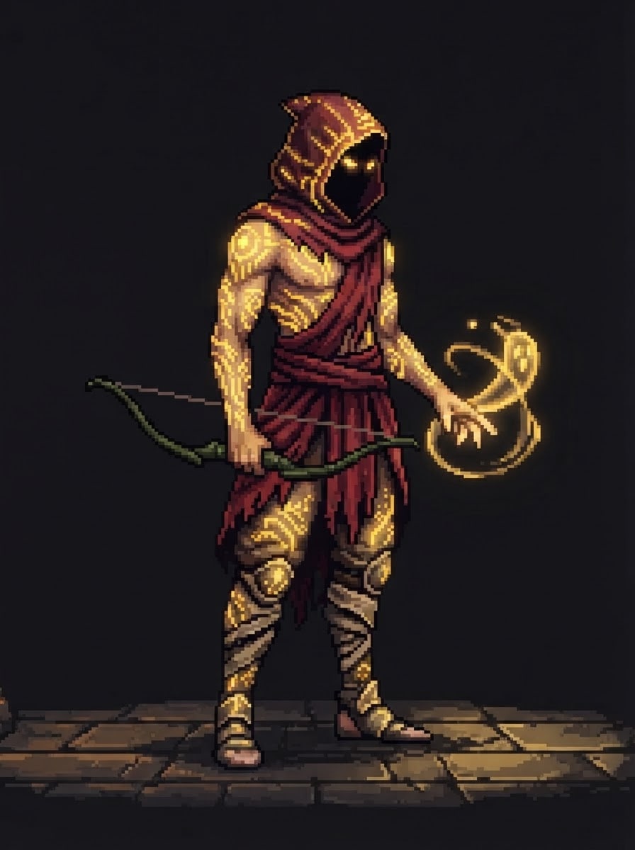 Cursed Tattoo Monk