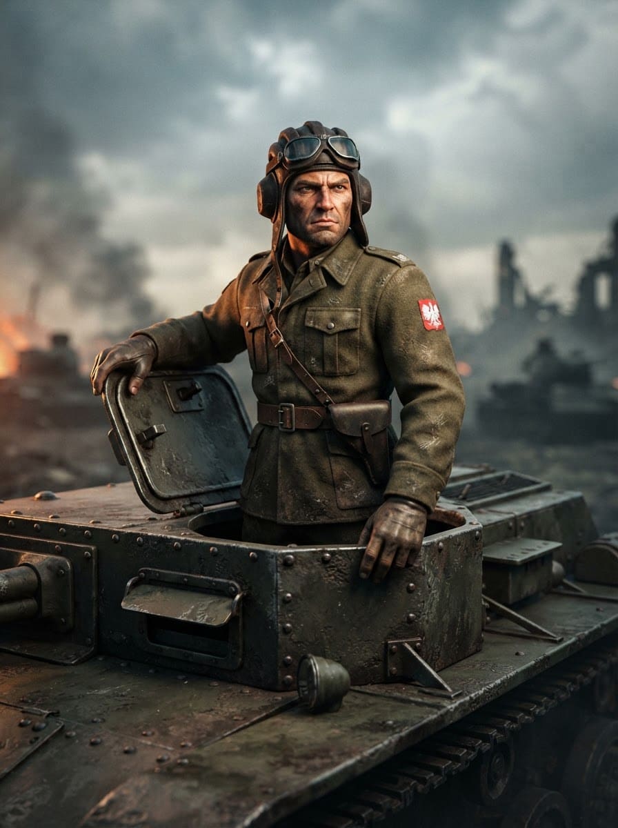 Capitão de tanque polonês