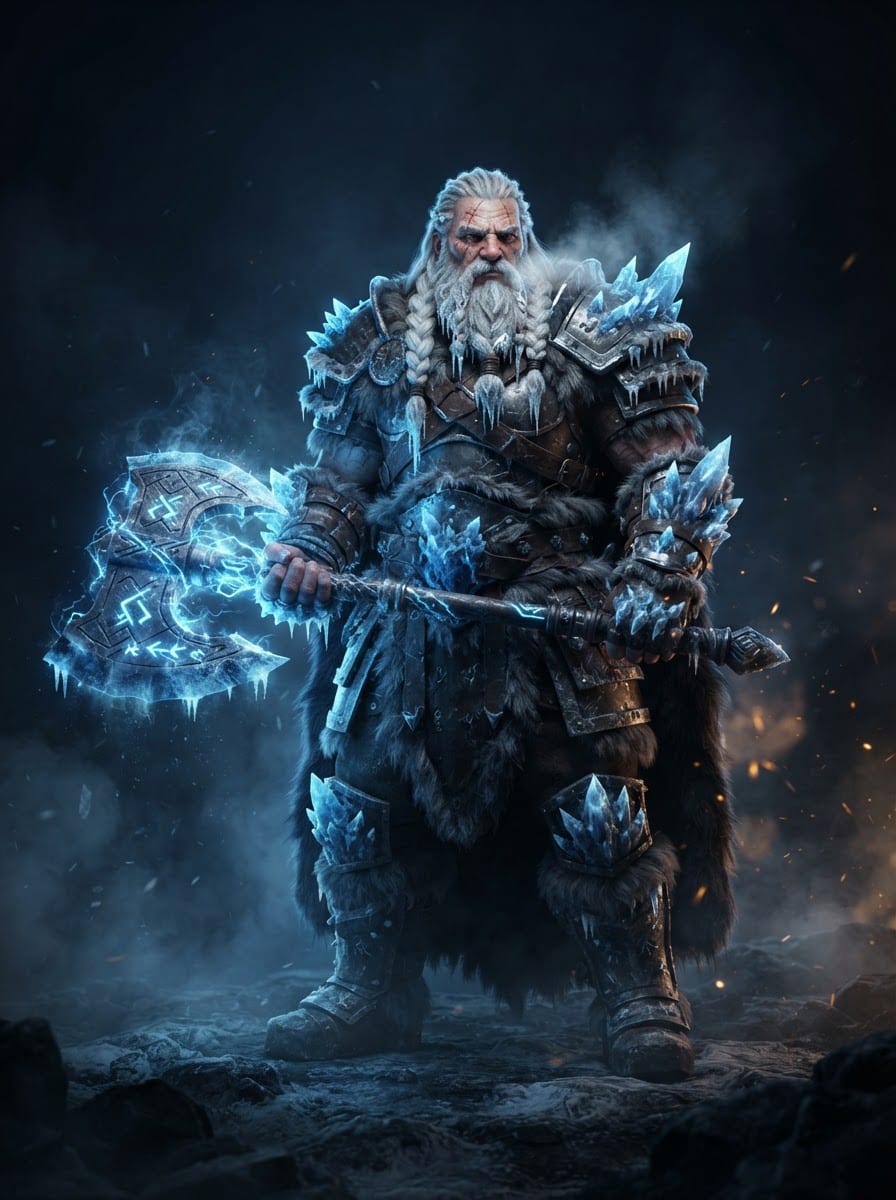 Veyrak the Frost Warden