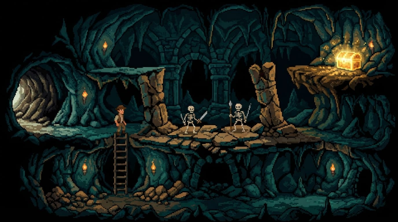 Escape the cursed Aztec cave