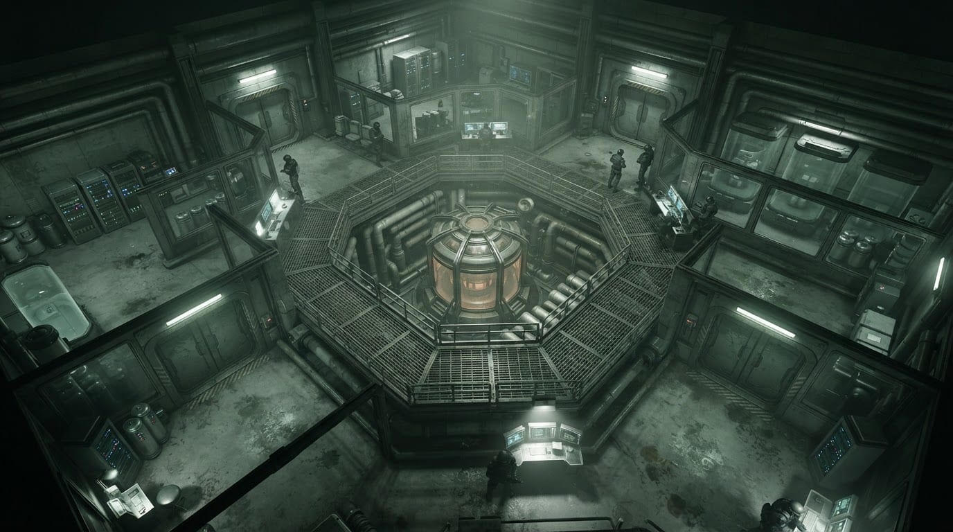 Underground research bunker