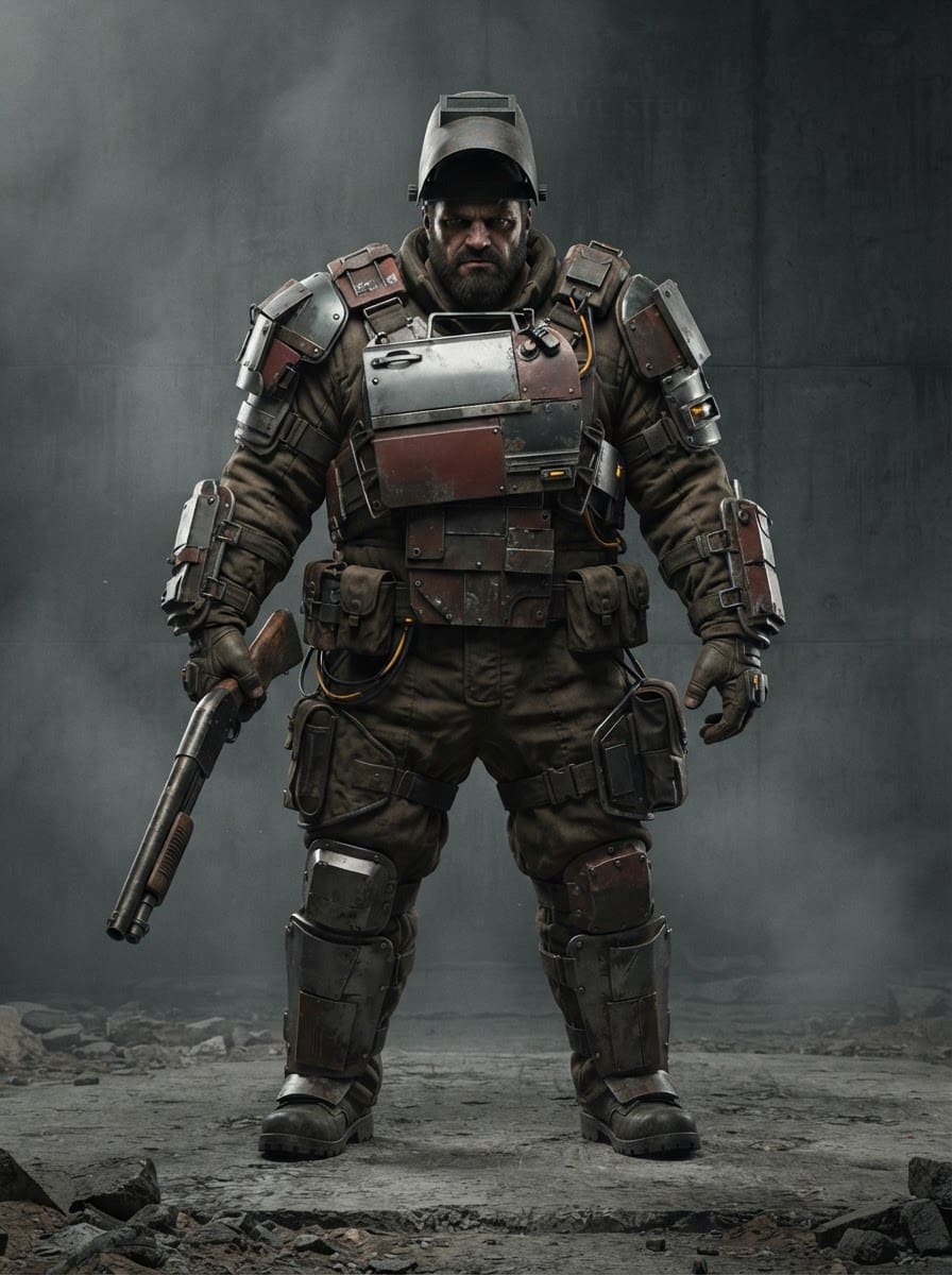 Heavy armoured salvager