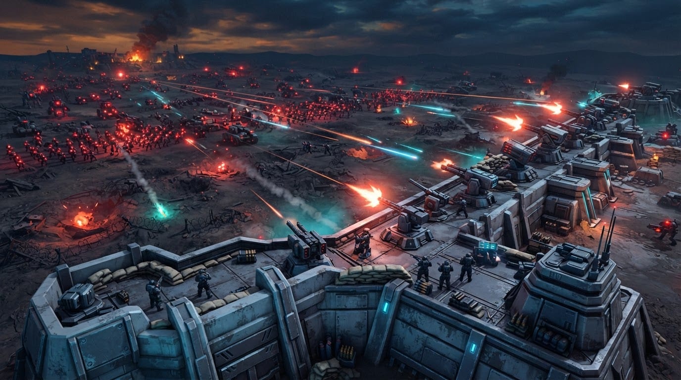 Hold the line under siege