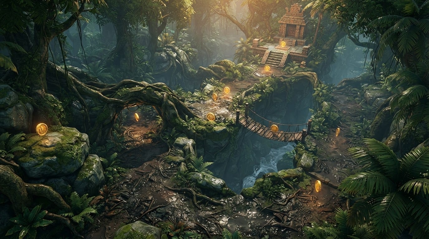 Misty Jungle Island