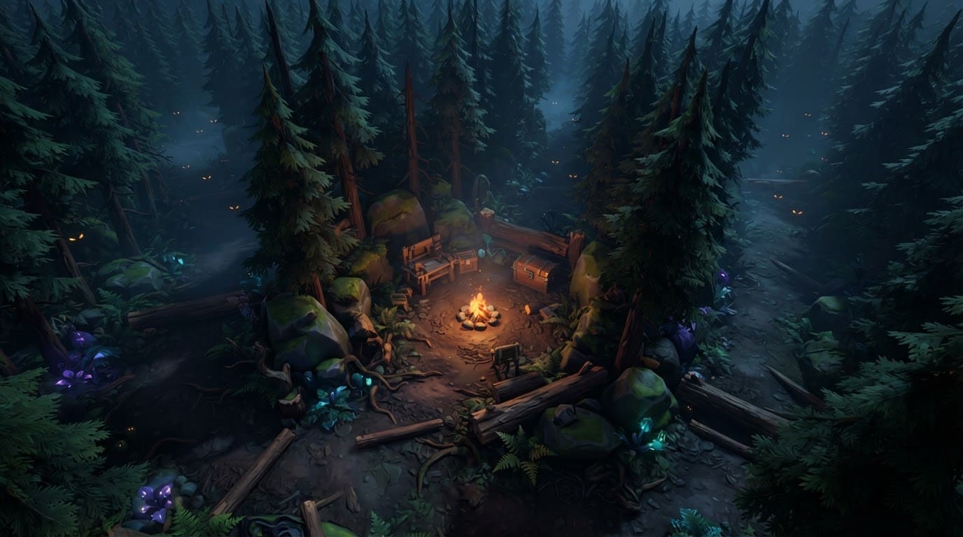 The Cursed Pine Forest