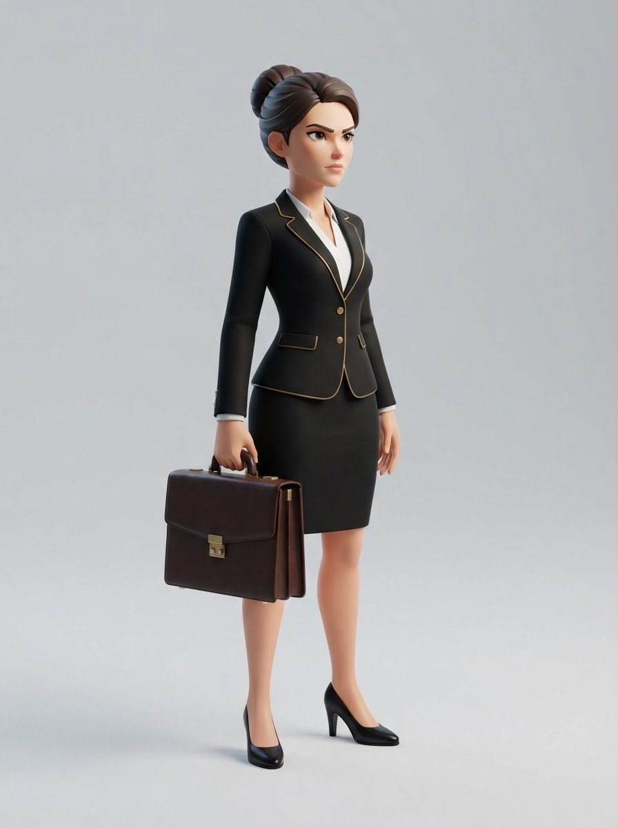 La businesswoman ambitieuse