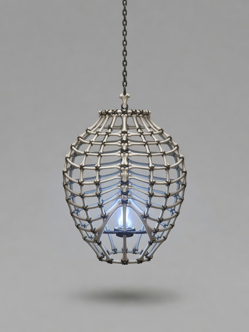 Hanshou Lantern Concept 3 - Bone Lattice Lantern