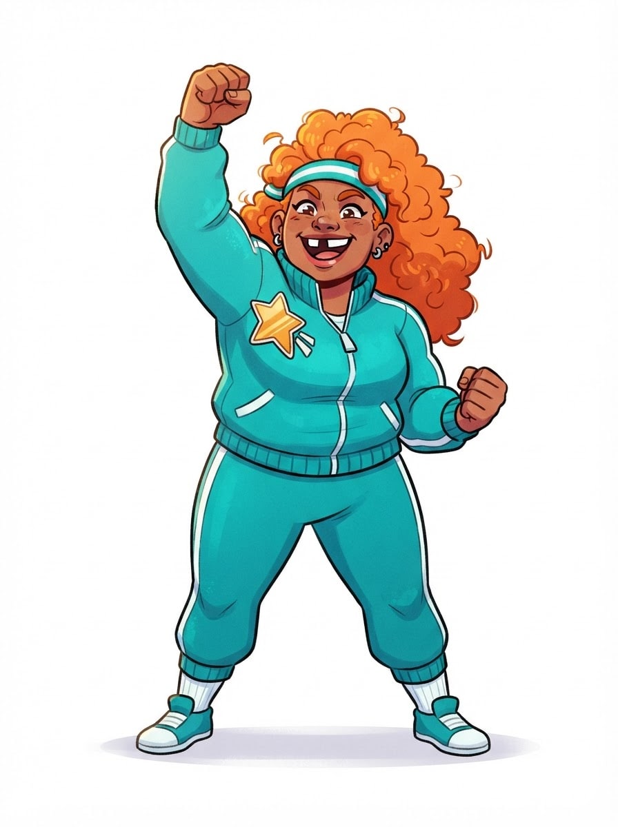 The Energetic Family Captain