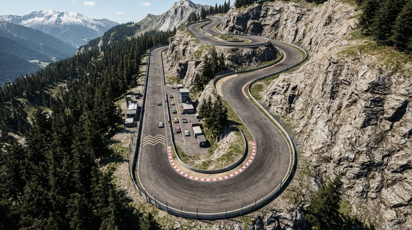 Mountain pass circuit