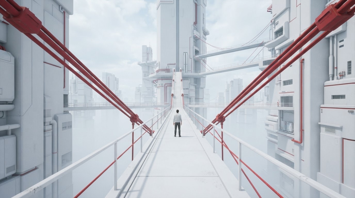 Suspended Bridge Network