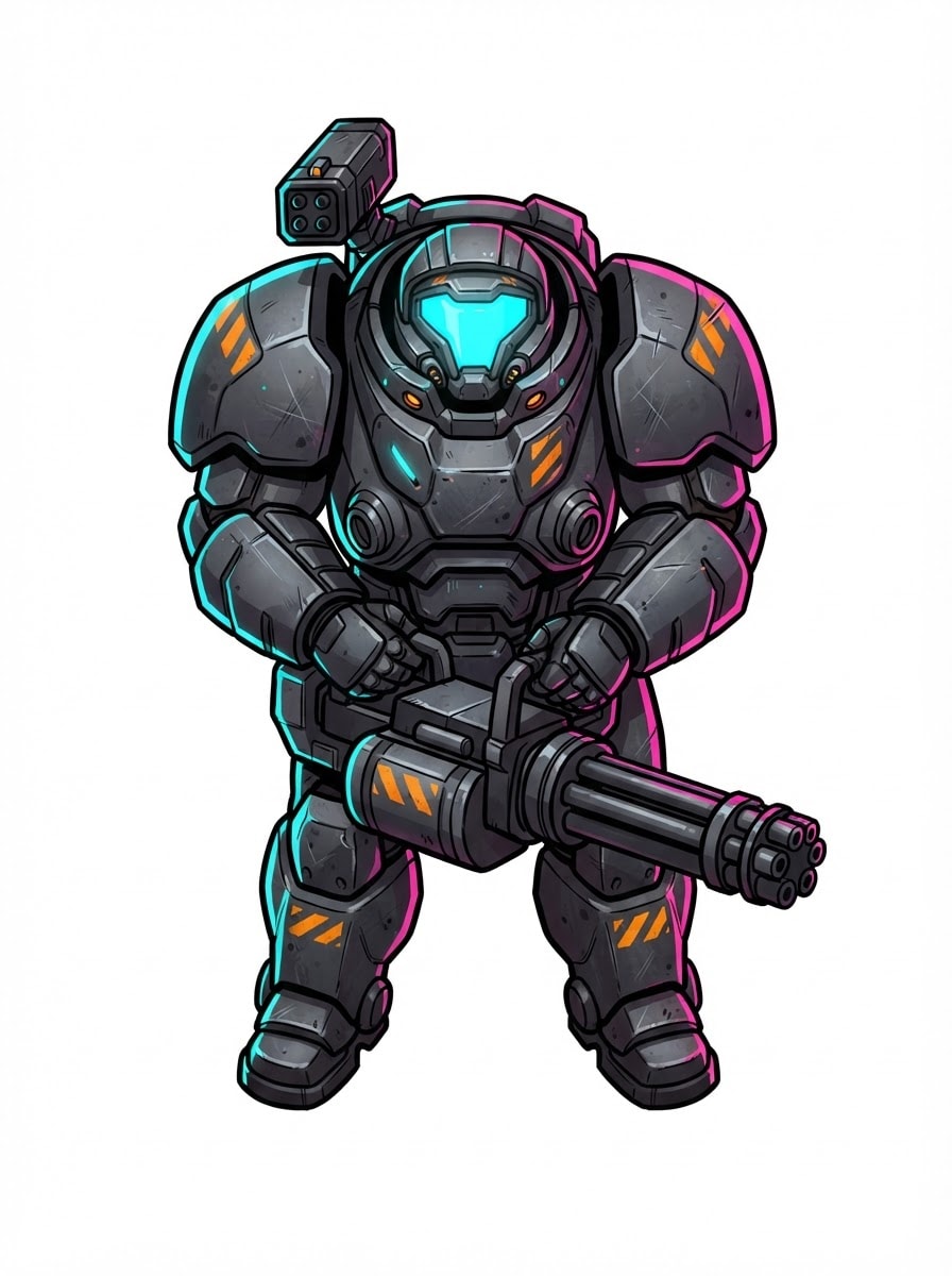 Armored Space Marine