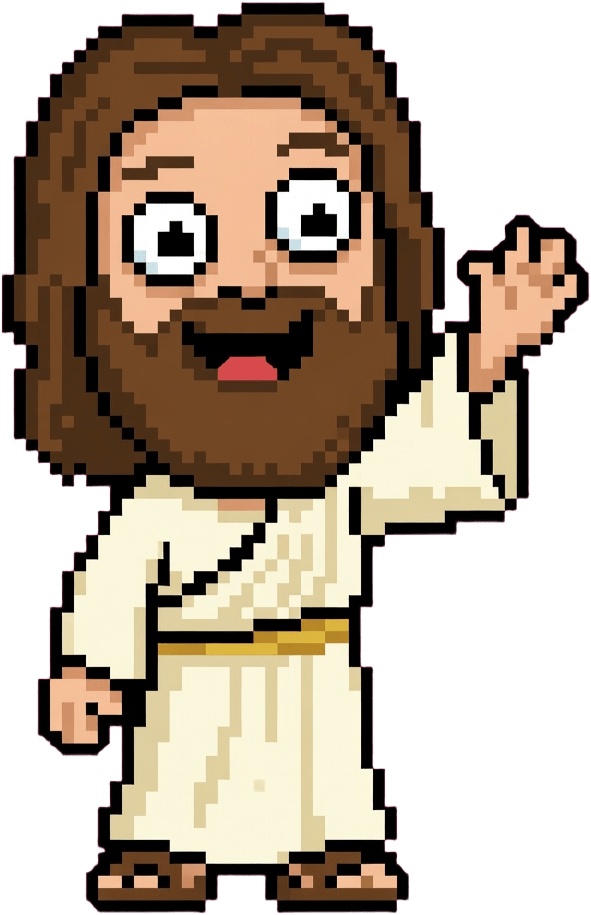 Jesus Derpy Idle Bust