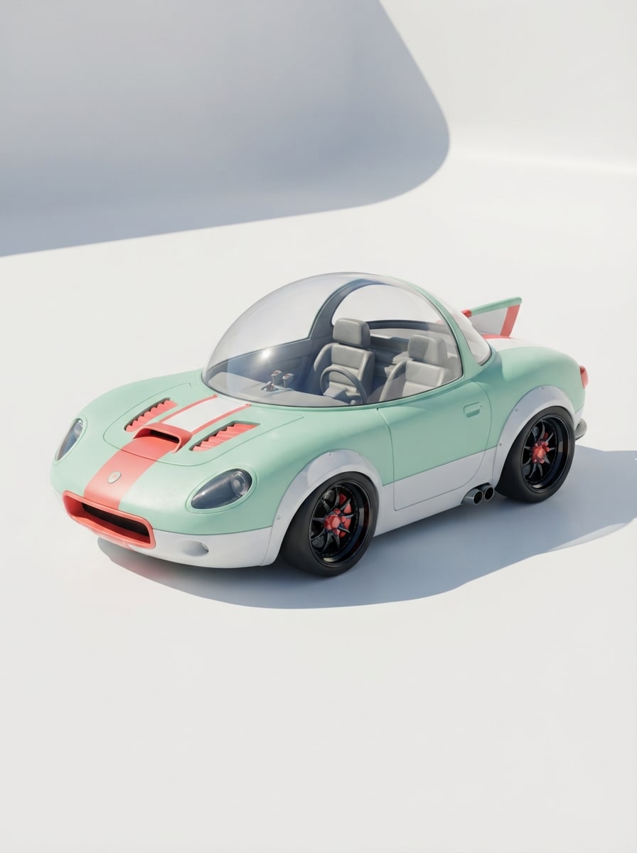The bubble dome speedster