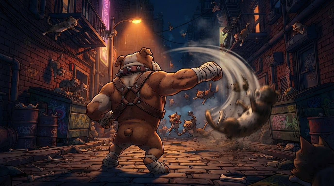 Smash through a cat ambush