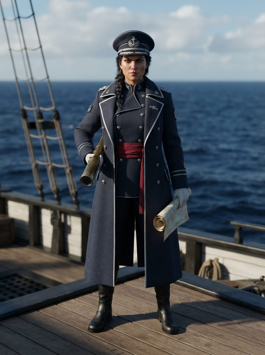 Ambitious island nation admiral