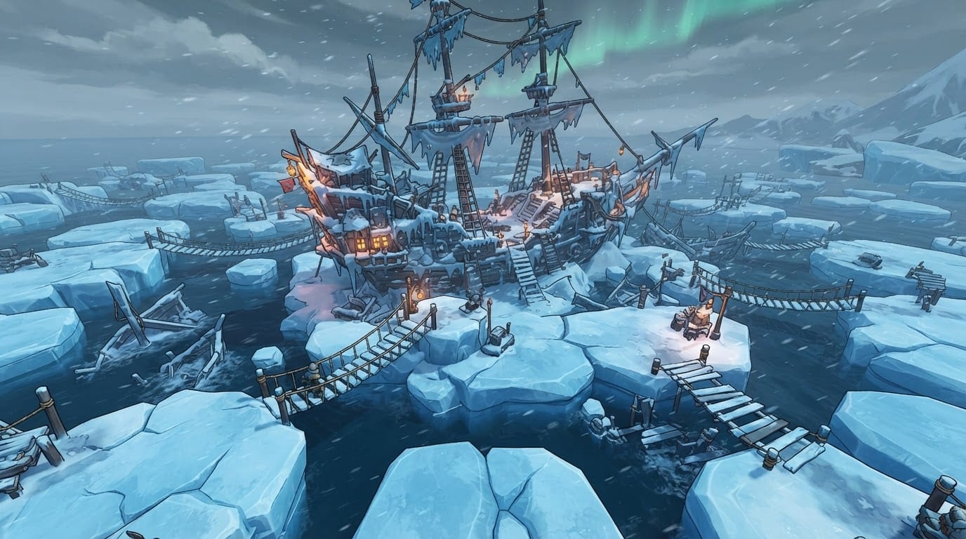 Arctic Ice Floe Battlefield