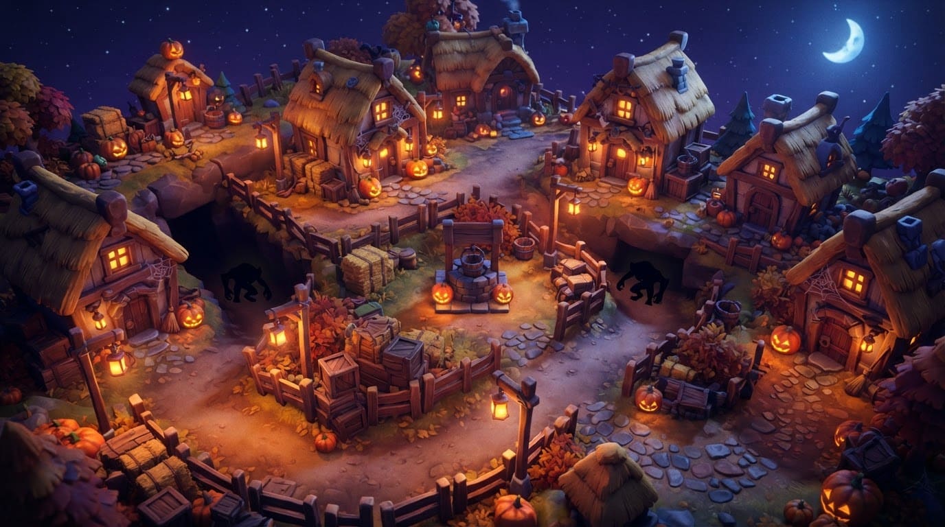 Rotting Pumpkin Village
