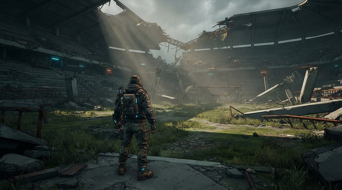 Abandoned Stadium Warzone