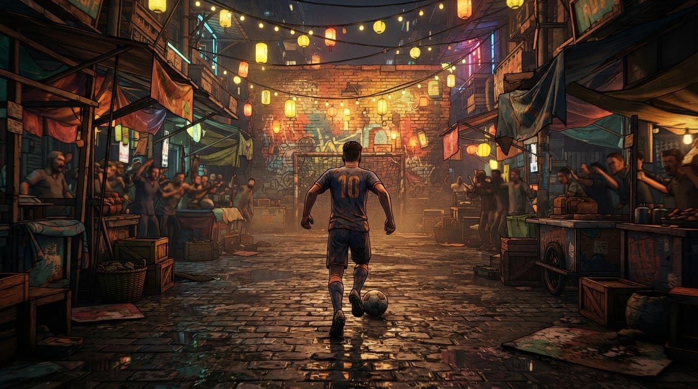 Night Market Street Pitch