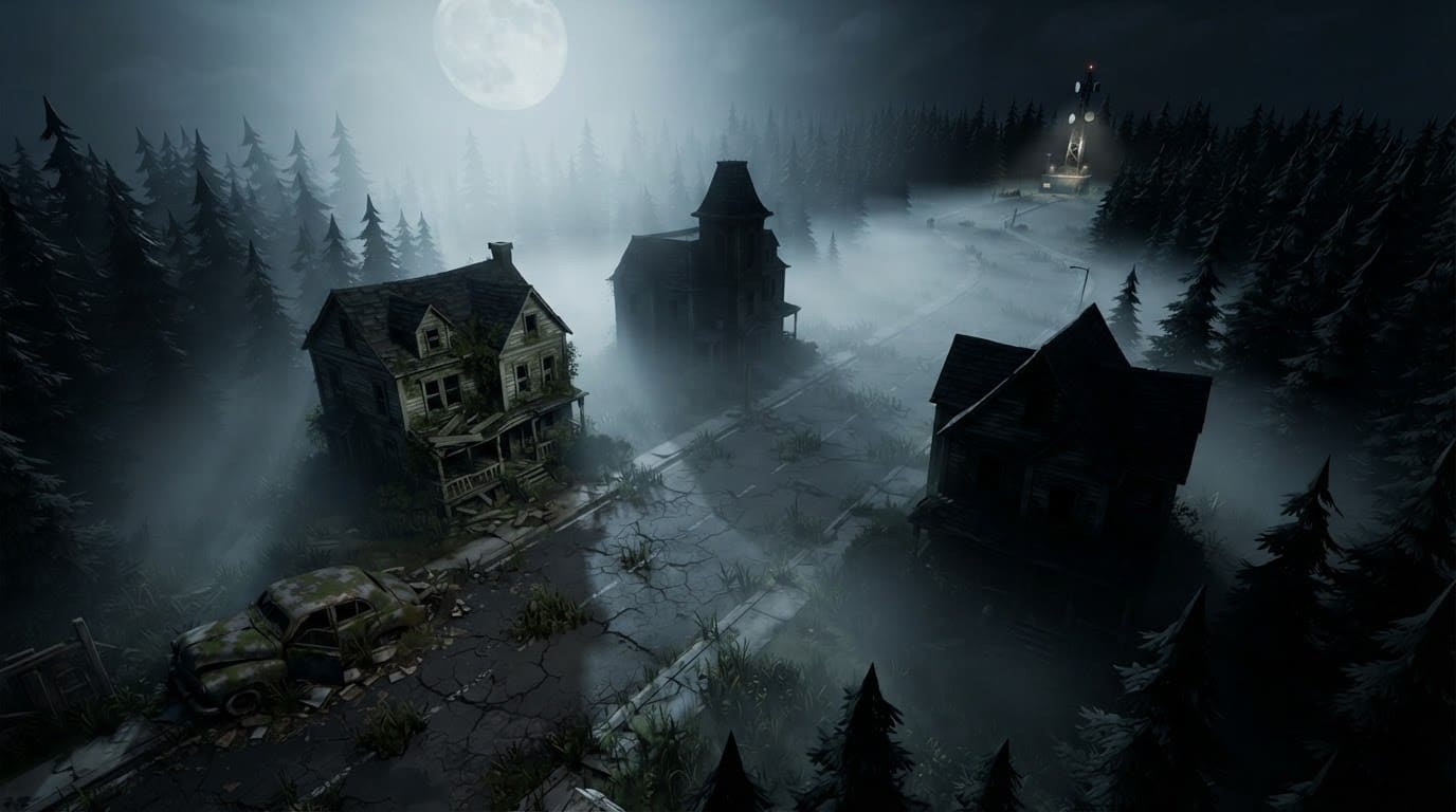 Blackwood abandoned town
