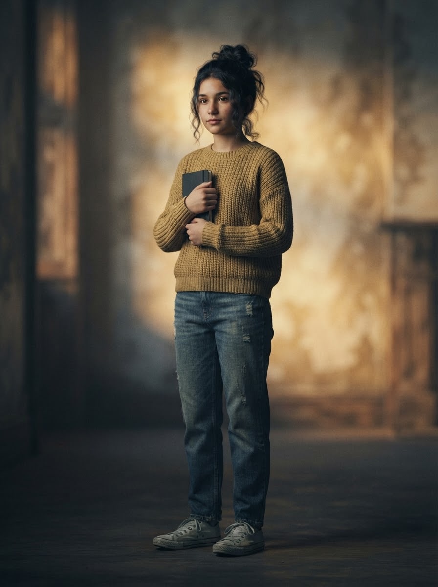 The girl, alive in memory