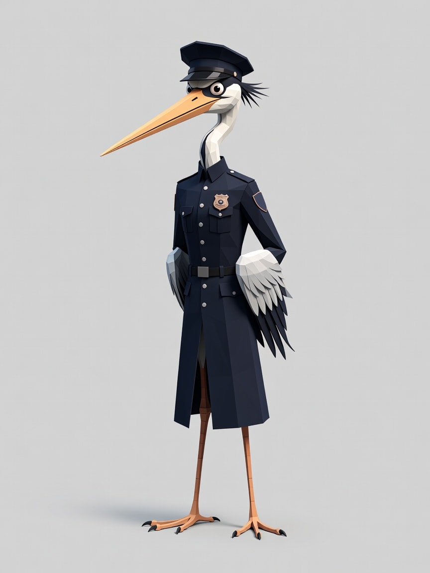 Bird Guard Option C - Long Stork Bill