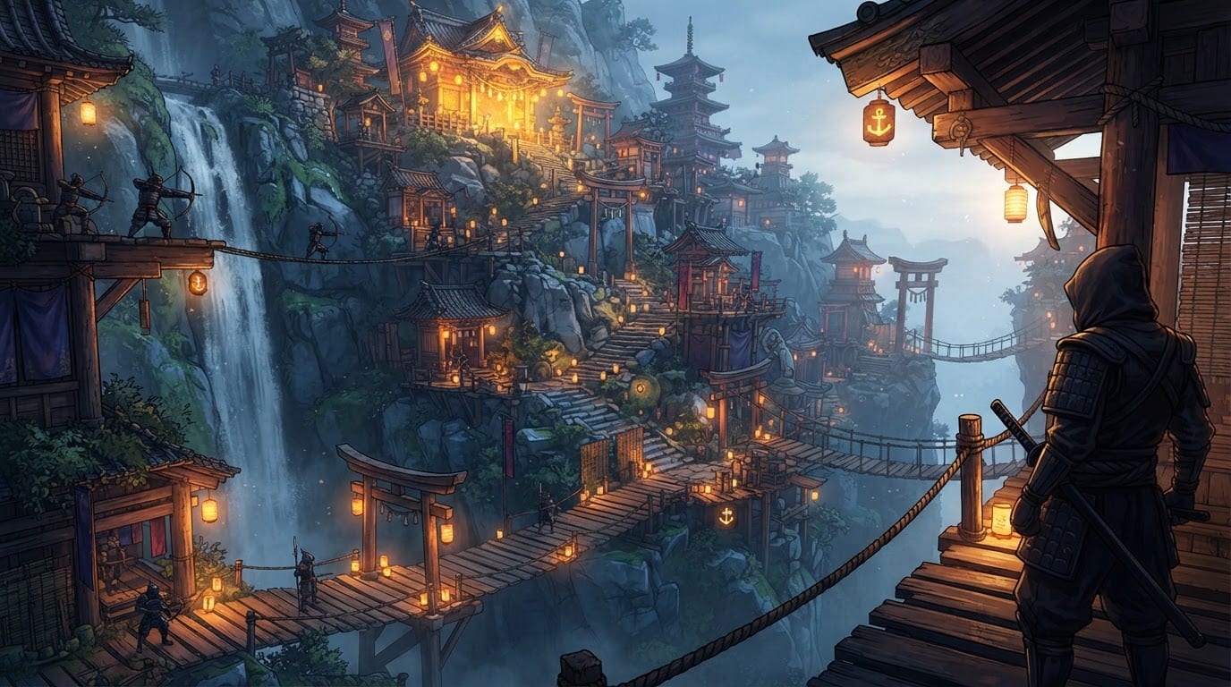 The Cliffside Shrine District