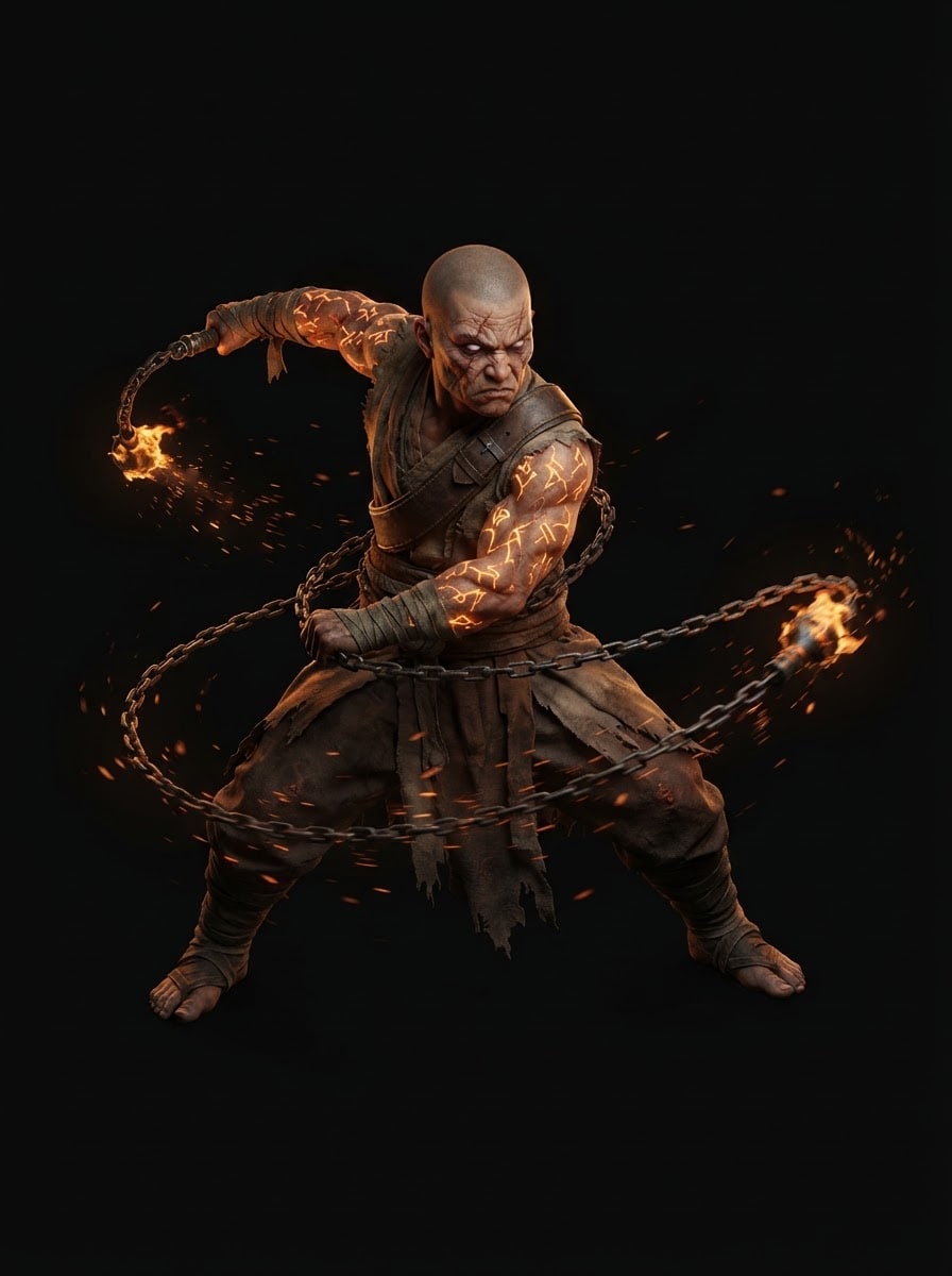 The Emberseal Monk