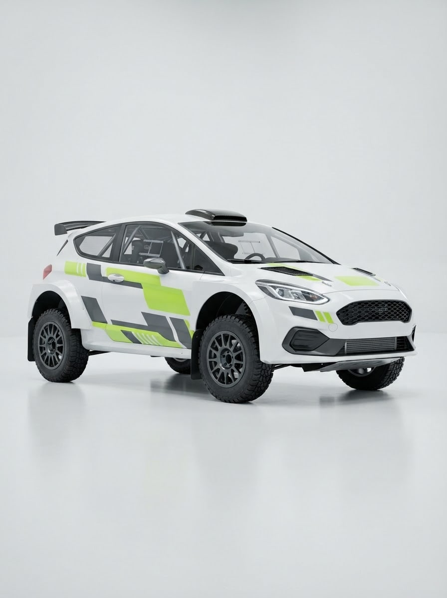 Nimble rally hatchback