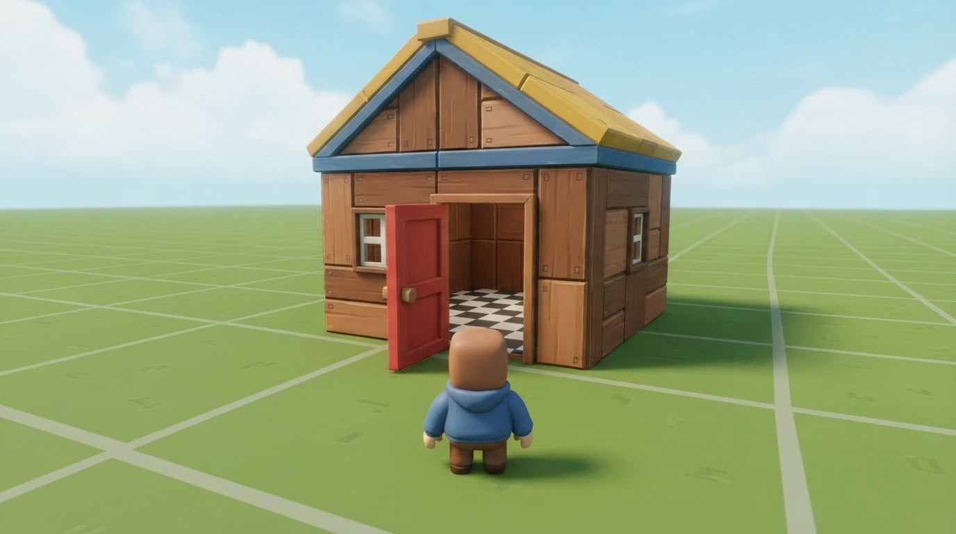 Place the empty house