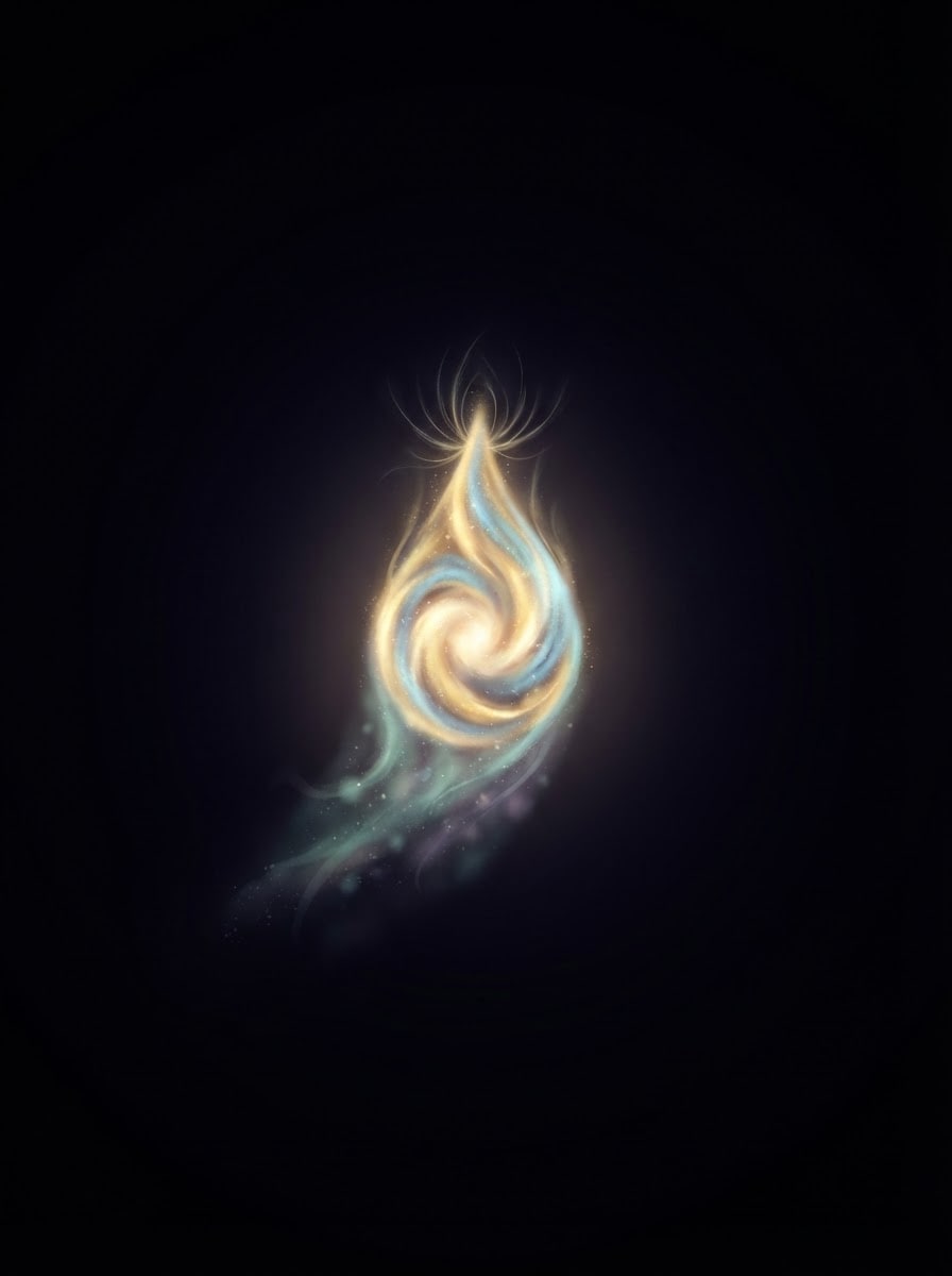 A newborn light spark