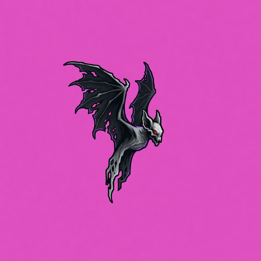 Dark Death Flying Wraith Sprite