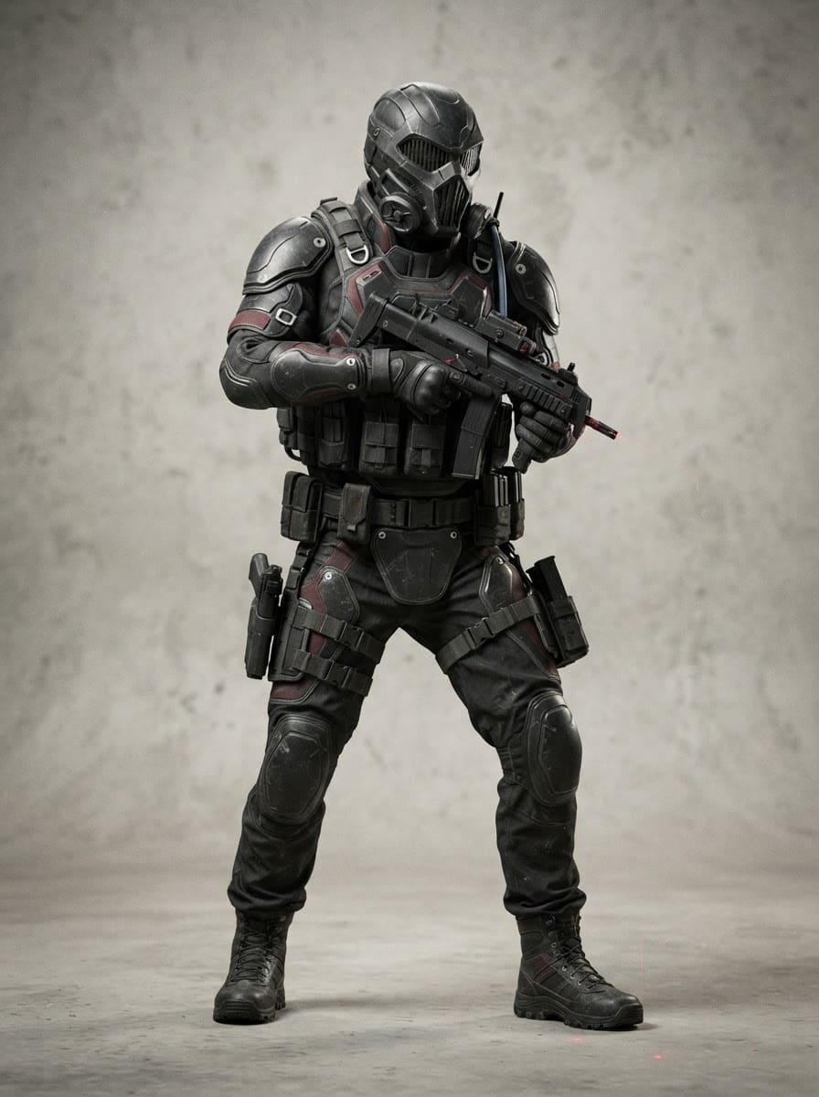 Close-quarters assault trooper