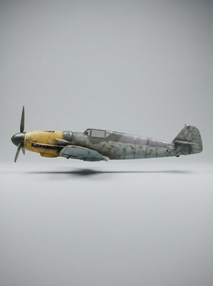 German propeller fighter plane